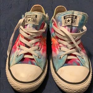 Tie dye converse
